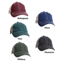 ACE USA Distressed Pigment Trucker Cap