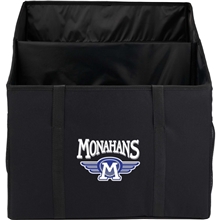 Recycled Trunk Organizer with Divider, Mesh Pockets Carry Straps