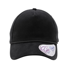 Infinity Her Womens Washed Five - Panel Rope Cap