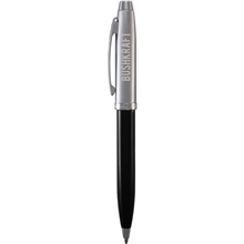Sheaffer(R) 100 Glossy Black and Chrome Ballpoint Pen