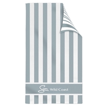 Double Sided Cabana Stripe Beach Towel