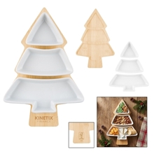 Festive Tree FSC(R) Serving Tray