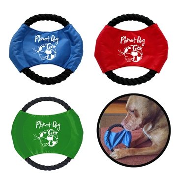 Nylon Dog Rope Tug Flyer