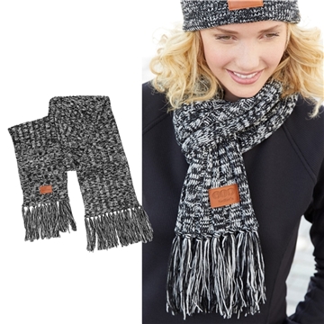 Leeman Heathered Knit Scarf